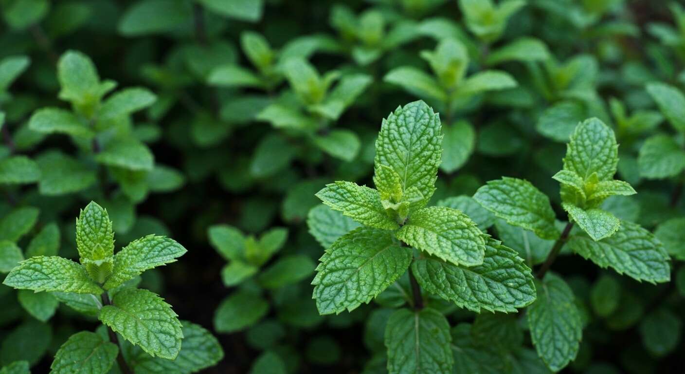 Taille des pieds de menthe en automne