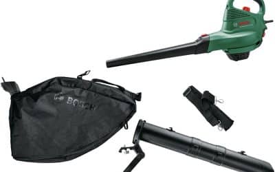 Avis et test du Bosch UniversalGardenTidy 3000 : aspirateur, souffleur et broyeur de feuilles