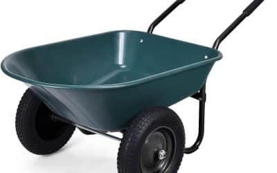 Test brouette Goplus 75L : efficacité et robustesse pour le jardin