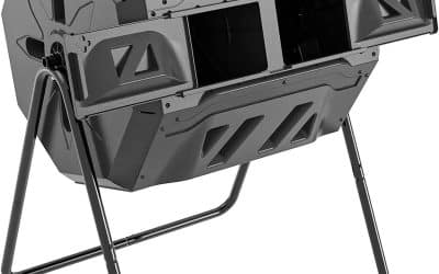 Test : composteur rotatif SQUEEZE master 160 L pour jardin