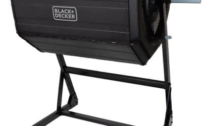 Test du composteur double chambre BLACK+DECKER BDSTGA9701