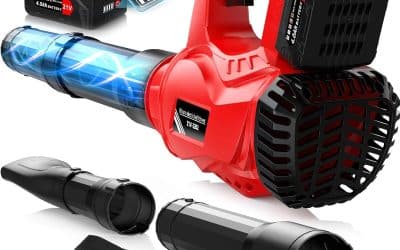 Test du souffleur de feuilles sans fil 21 V : puissance et polyvalence au service de votre jardin