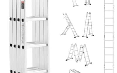 Test : échelle polyvalente Vevor 7 en 1