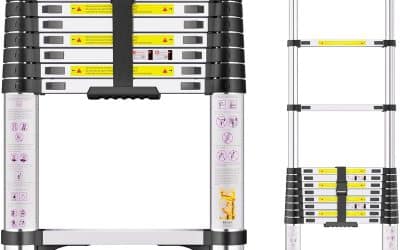 Test : échelle télescopique 3, 8m en acier inoxydable