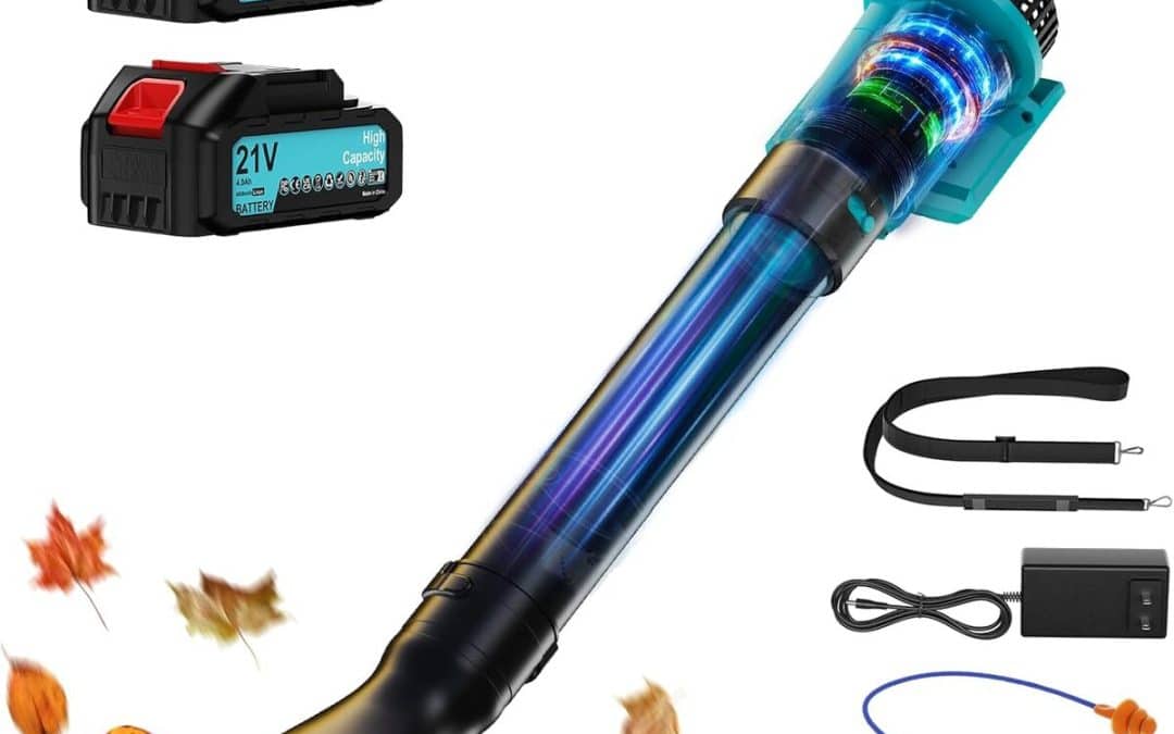Test : olubfdh 21V souffleur à feuilles puissant et polyvalent