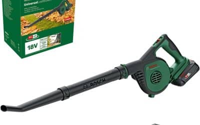 Test : souffleur de feuilles sans fil Bosch UniversalLeafBlower 18V-130
