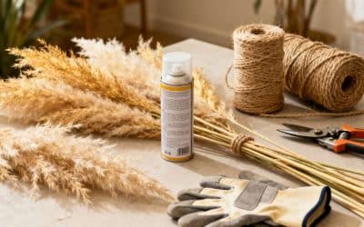 Comment sécher les herbes de pampa ?