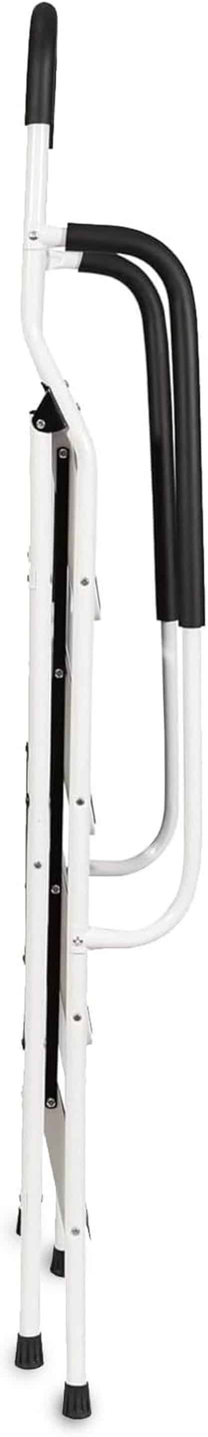 Escabeau avec Main Courante BM TOOLS BMT-ESC-3-MC, 3 marches - Échelle Multi-Usage intérieur et à l'extérieur