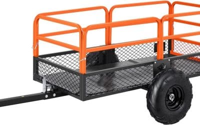 Test de la remorque VEVOR, capacité 725 kg