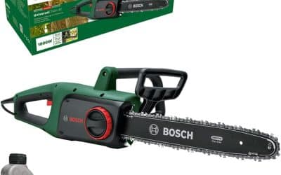 Test de la tronçonneuse Bosch UniversalChain 40 : 1 800 W de puissance