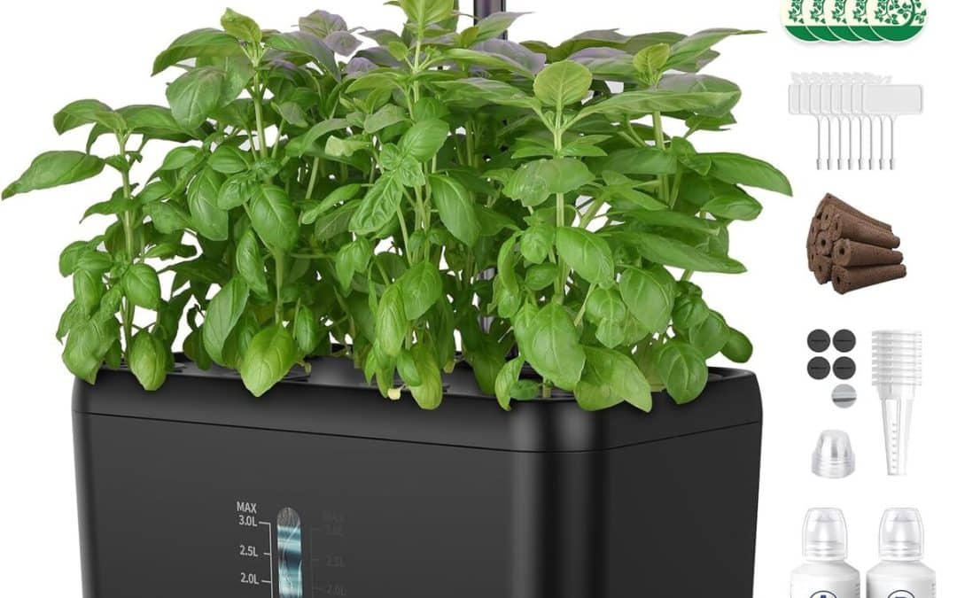 Test du potager intérieur iDOO 8 Pods : jardinière hydroponique intelligente