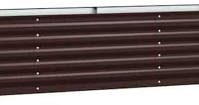 Test jardinière surélevée marron vidaXL : robustesse et modernité pour vos légumes