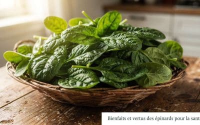 Bienfaits et vertus des épinards pour la santé