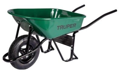 Test : brouette Truper 70L étroite, jante pneumatique 530 kg