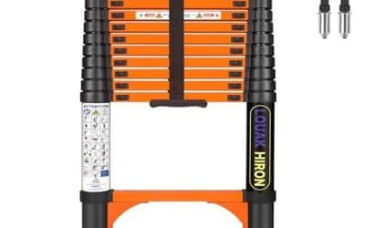 Test de l&rsquo;échelle télescopique 4, 4m avec barre stabilisatrice