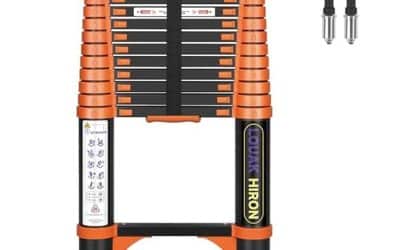 Test de l&rsquo;échelle télescopique en aluminium 4, 7 m multifonction