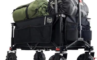 Test du chariot pliable Timber Ridge XXL : polyvalence tout-terrain