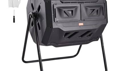 Test du composteur rotatif VEVOR : efficacité et capacité de 162, 7 L