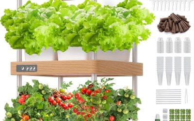 Test du GROWNEER HydroEasy1.0 : jardin intérieur hydroponique avec LED