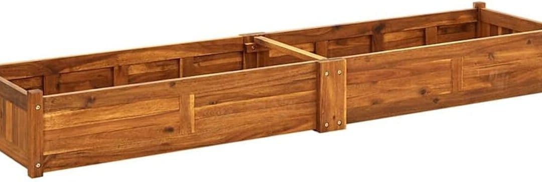 Test du lit surélevé vidaXL 200x50x25 cm en acacia