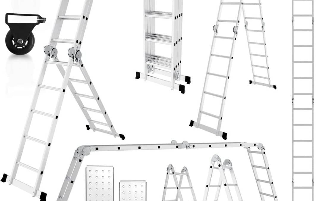 Test échelle Cecaylie aluminium 7 en 1 : polyvalence assurée