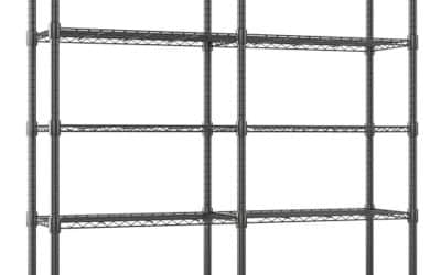 Test : étagère Himimi 5 niveaux en métal robuste