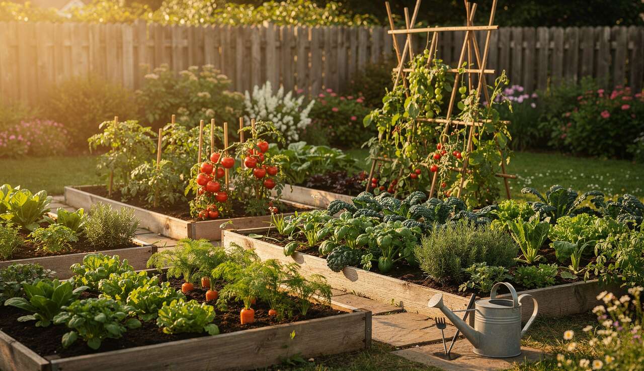 L'emplacement id&eacute;al pour votre potager