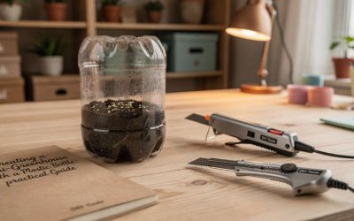 Créer une mini-serre avec une bouteille en plastique : guide pratique