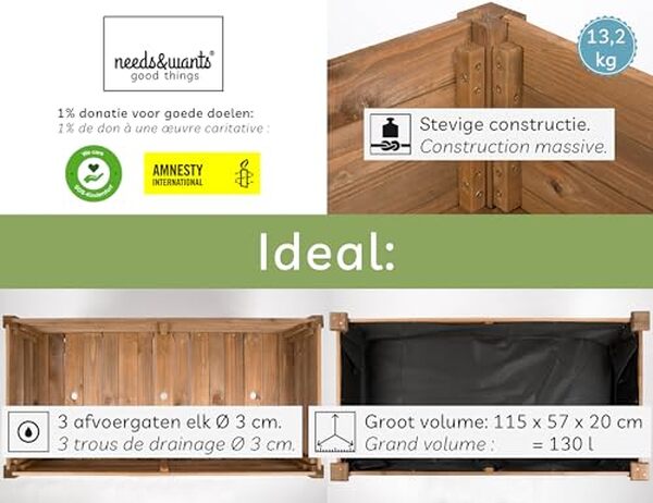 Découvrez notre test complet du grand carré potager XL de needs&wants® : optimisez votre jardinage avec ce modèle en bois, idéal pour cultiver vos plantes de manière efficace et écologique.
