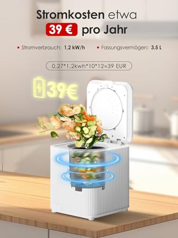 Explorez notre revue complète du composteur électrique sQUEEZE master 3, 5L : design ergonomique, fonctionnalités avancées et efficacité pour réduire vos déchets.