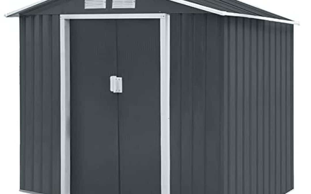 Test : abri de jardin métallique Hattoro S100 XL gris