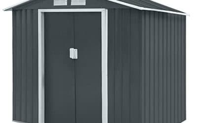 Test : abri de jardin métallique Hattoro S100 XL gris