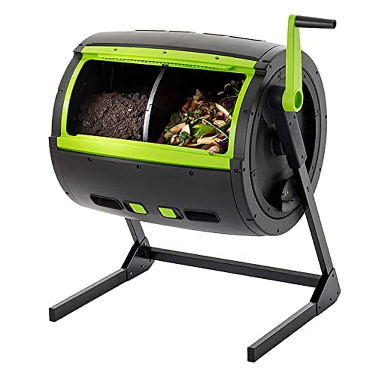 Test complet du composteur rotatif Moutta 245L