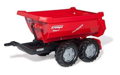 Test de la remorque Krampe Rolly Toys Halfpipe