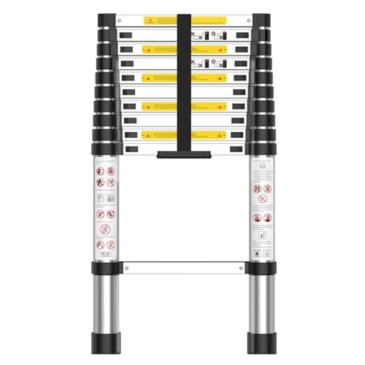 Test de l'échelle télescopique pliable en aluminium 3, 2 m