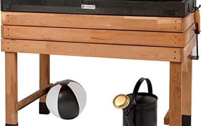 Test du carré potager Wondermake en bois de cerisier