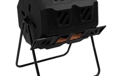 Test du composteur à double chambre : grande capacité et rotation innovante