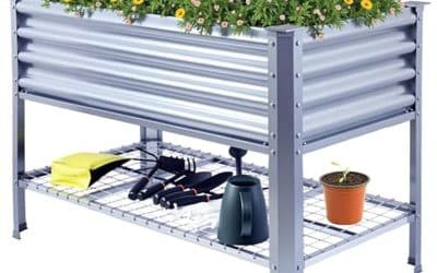 Test du potager sur pieds Kini Mox : la solution en métal robuste