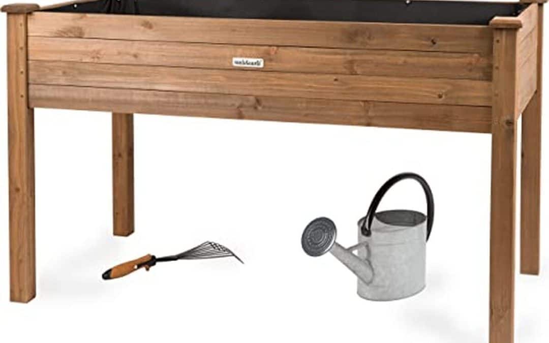 Test : needs&wants® Grand carré potager sur pieds XL en bois