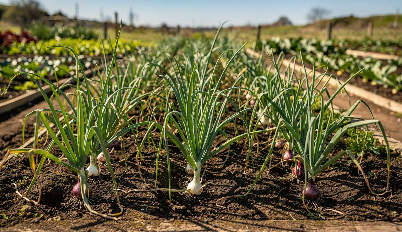 Entretien des oignons pour une croissance optimale