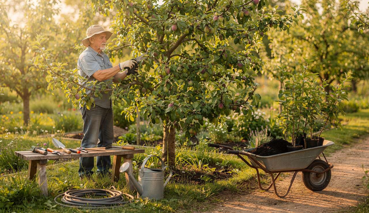 Quand tailler un prunier : calendrier adapt&eacute;