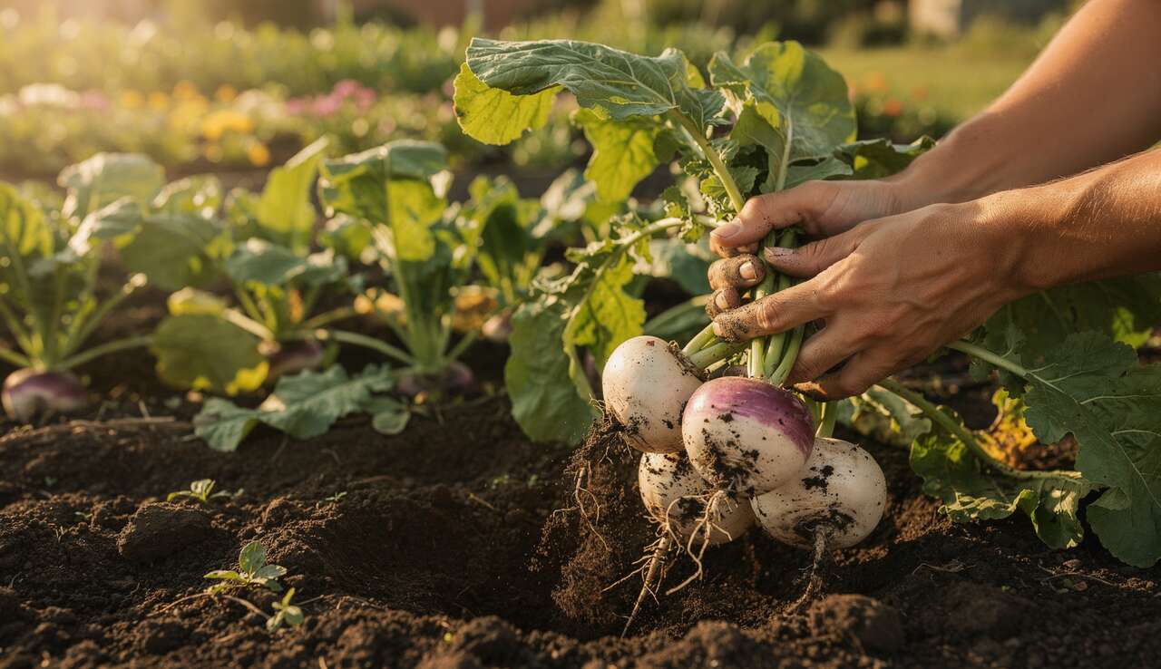 Conservation des navets apr&egrave;s la r&eacute;colte