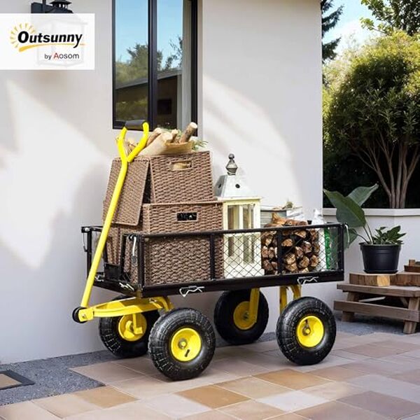 Découvrez notre analyse complète du chariot de jardin Outsunny : un outil indispensable pour sa polyvalence et sa robustesse à toute épreuve. Parfait pour tous vos travaux extérieurs  !