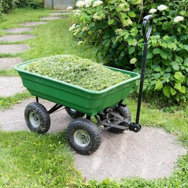 Découvrez pourquoi le chariot de jardin Wiltec, avec sa capacité de 200 kg, est l'outil robuste et pratique qu'il vous faut pour faciliter vos tâches de jardinage.