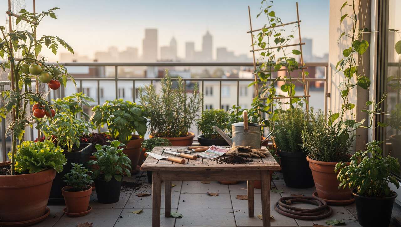 Comment transformer un coin de terrasse ou de balcon en potager ?
