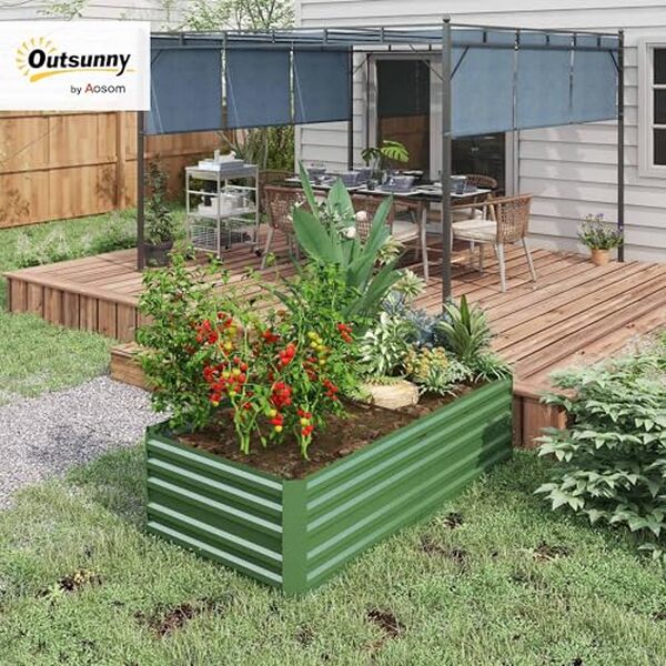 Découvrez notre test détaillé du potager rectangulaire Outsunny 180x90x59 cm : avantages, inconvénients et comment tirer le meilleur parti pour votre jardin  !