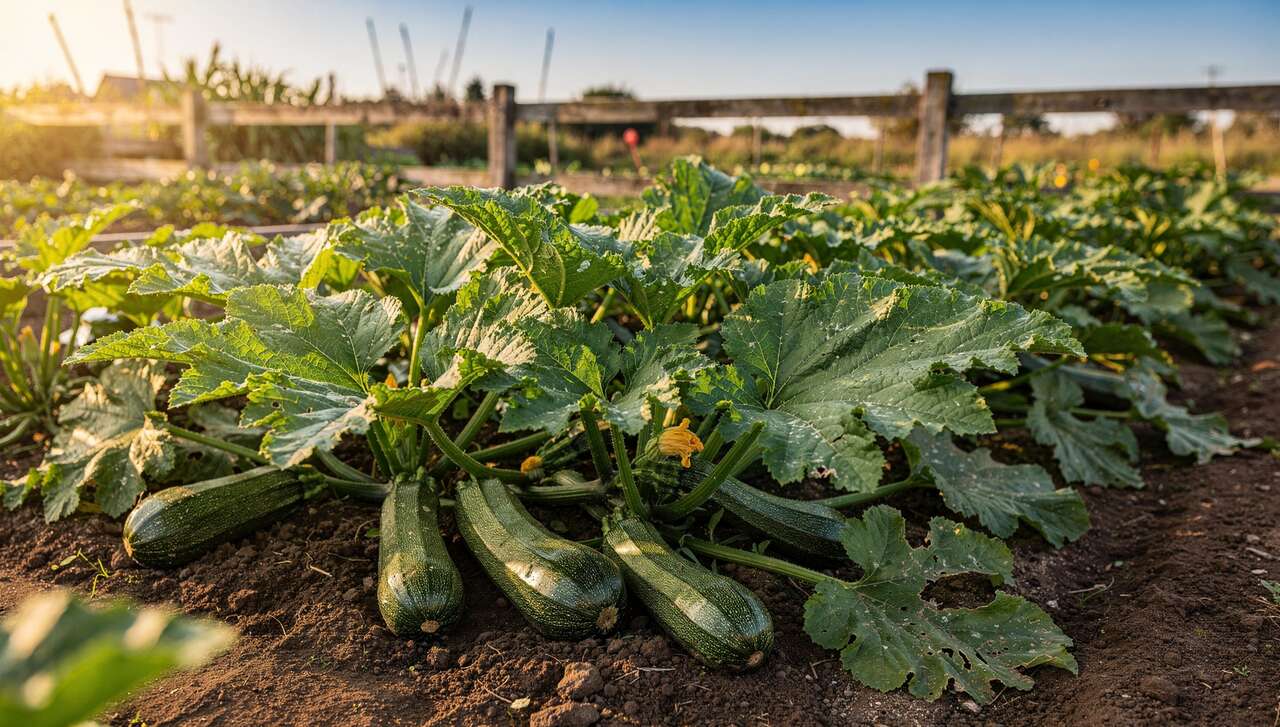 Courgette : plant robuste pour rendements généreux