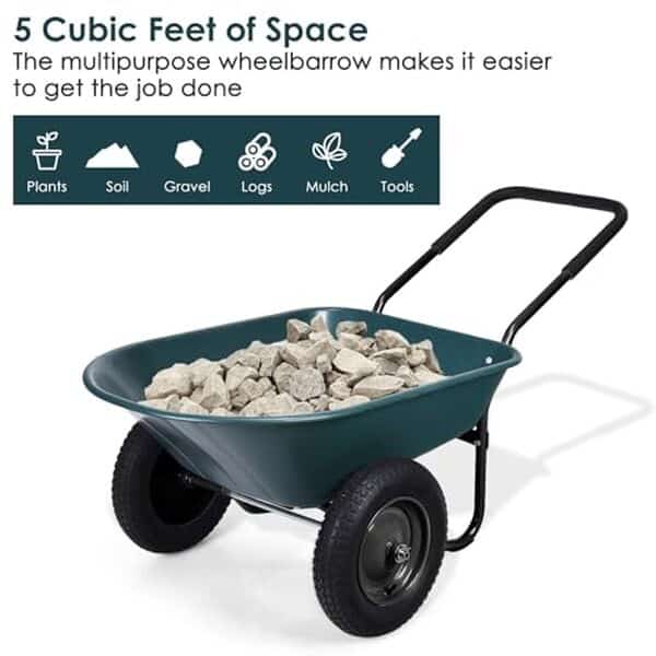 Découvrez notre avis sur la brouette SOARS à 2 roues, un outil pratique et maniable pour vos travaux de jardinage et de construction.