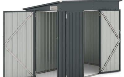 Test abri de jardin Costway : efficacité en métal galvanisé