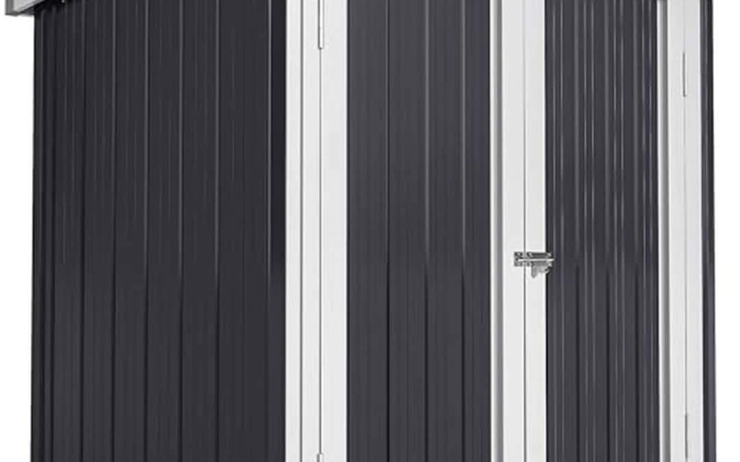 Test abri de jardin Outsunny : cabanon fonctionnel en acier